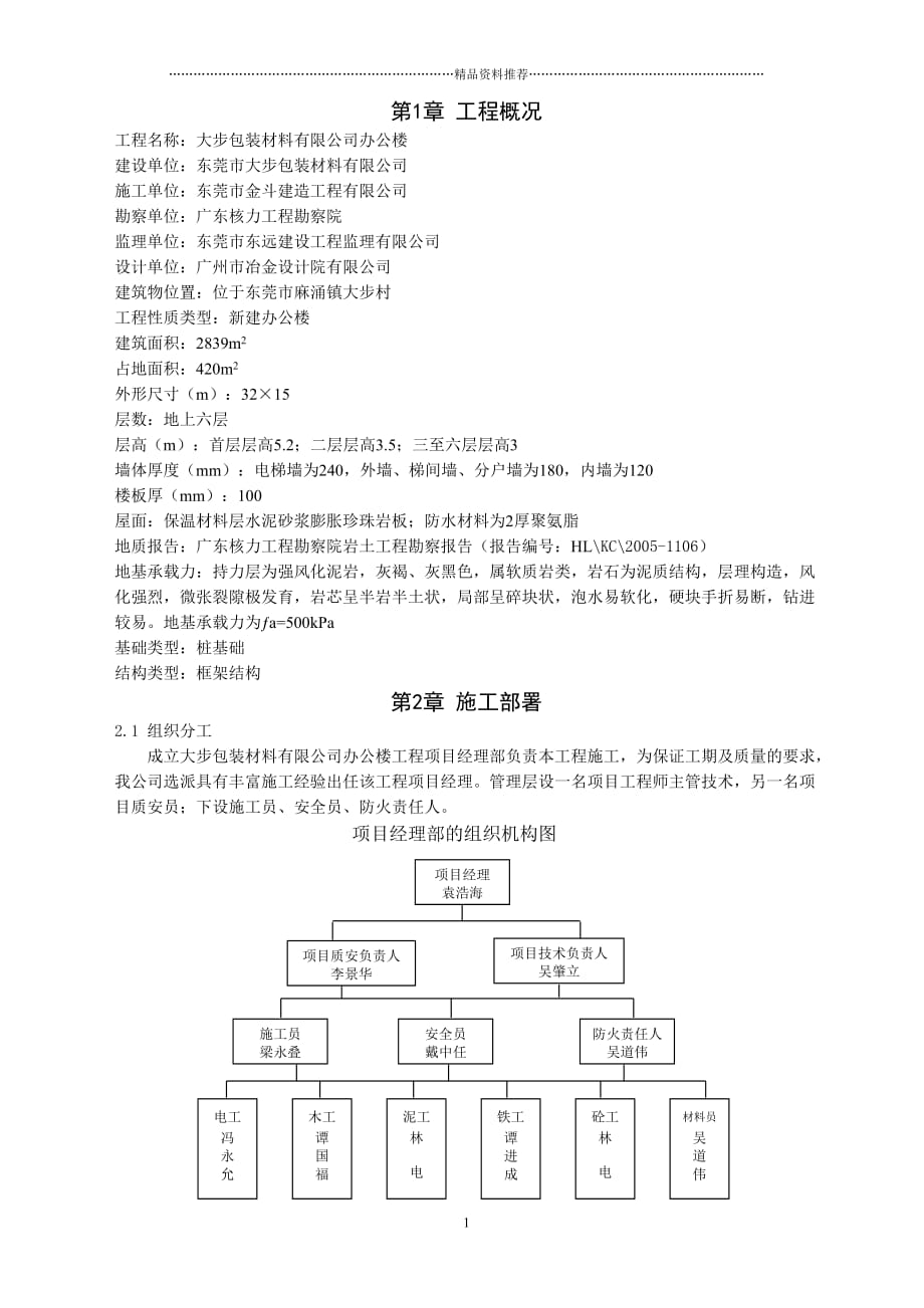 包装材料办公楼单位精编版_第1页