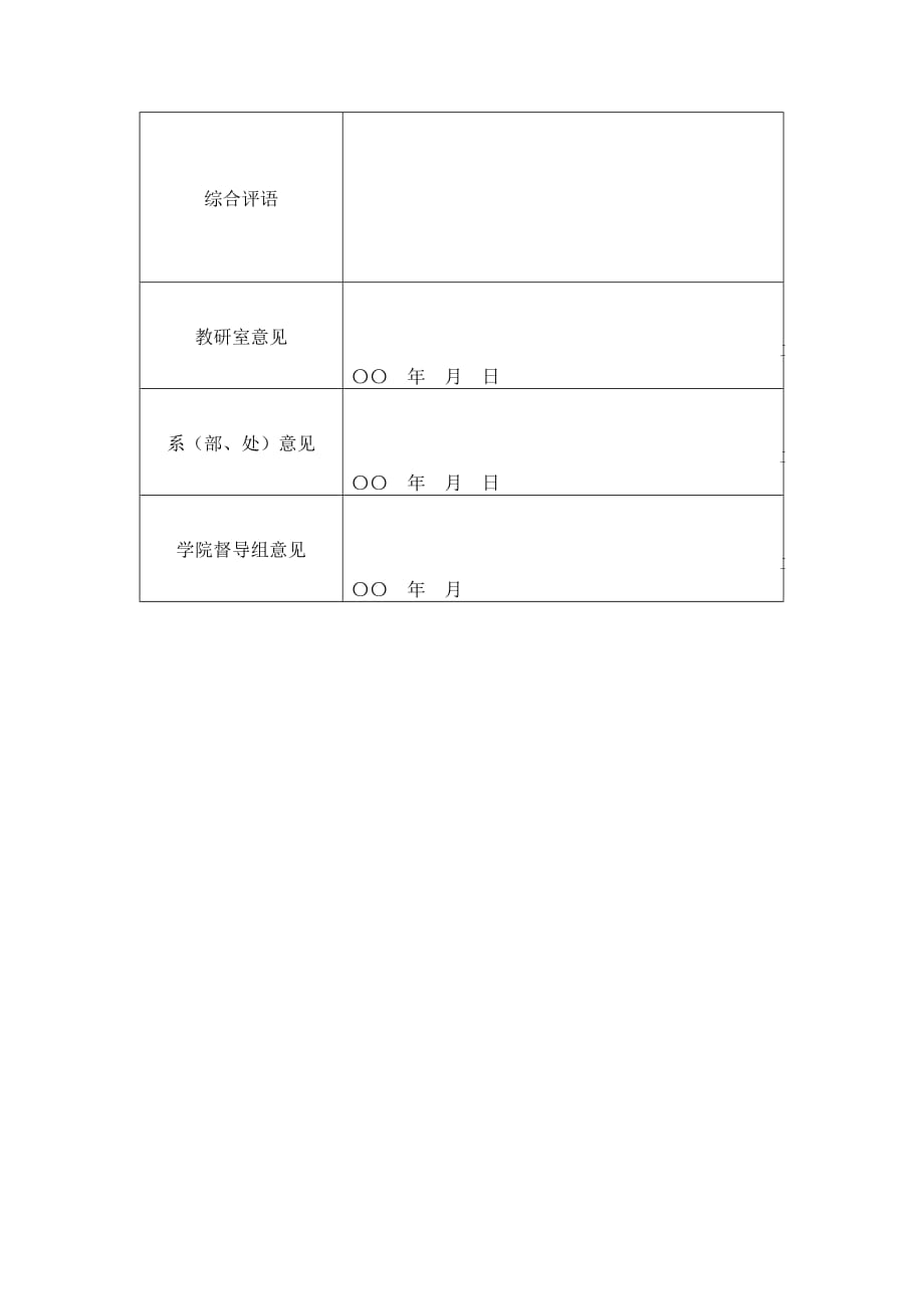 成都体育学院教案检查评价表_第2页