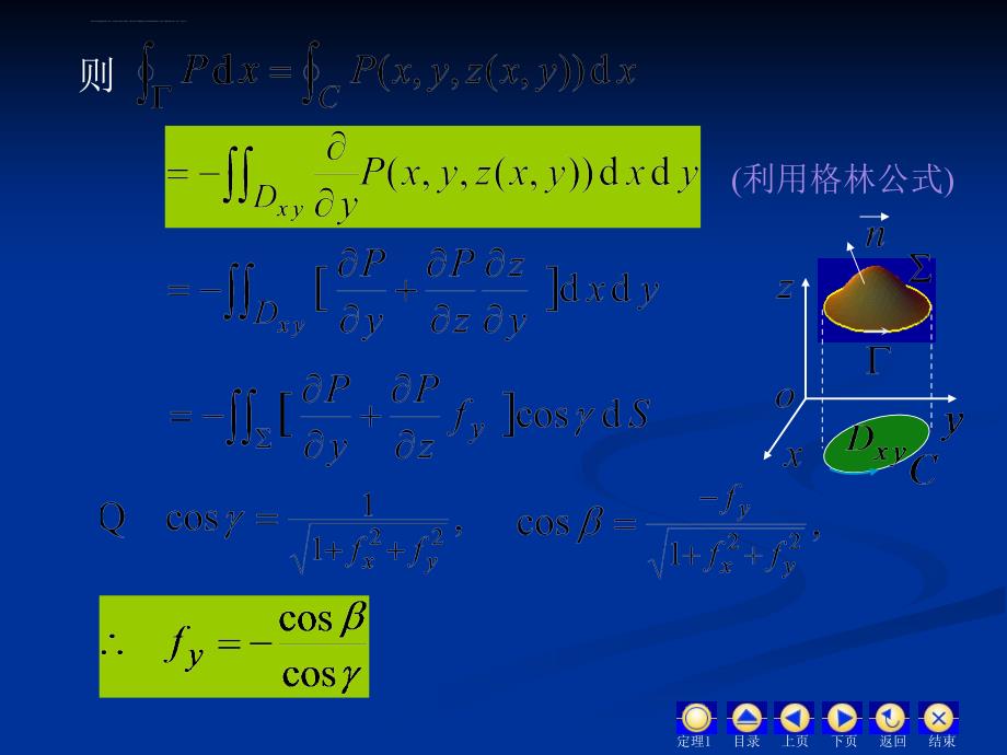 高等数学斯托克斯公式课件_第3页