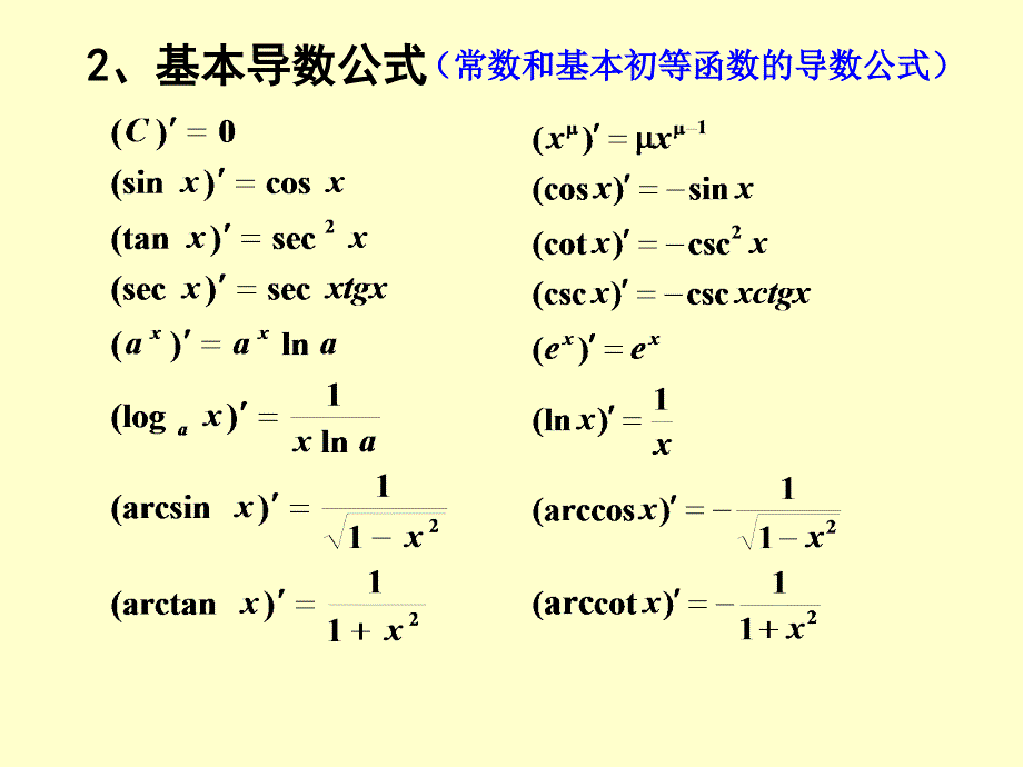 高等数学 练习2-习题课课件_第4页