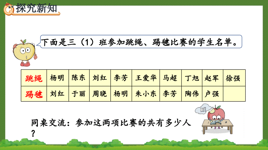 人教版三年级数学上册第九单元全部优秀PPT课件（共2课）_第3页