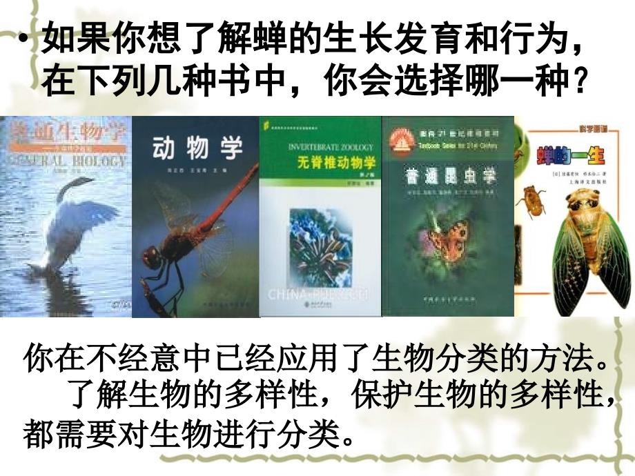 八级生物下册 生物的分类课件 北师大_第3页