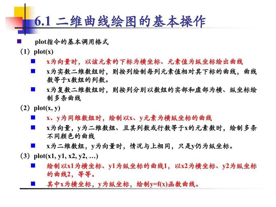 matlab数据和函数的可视化教程课件_第5页