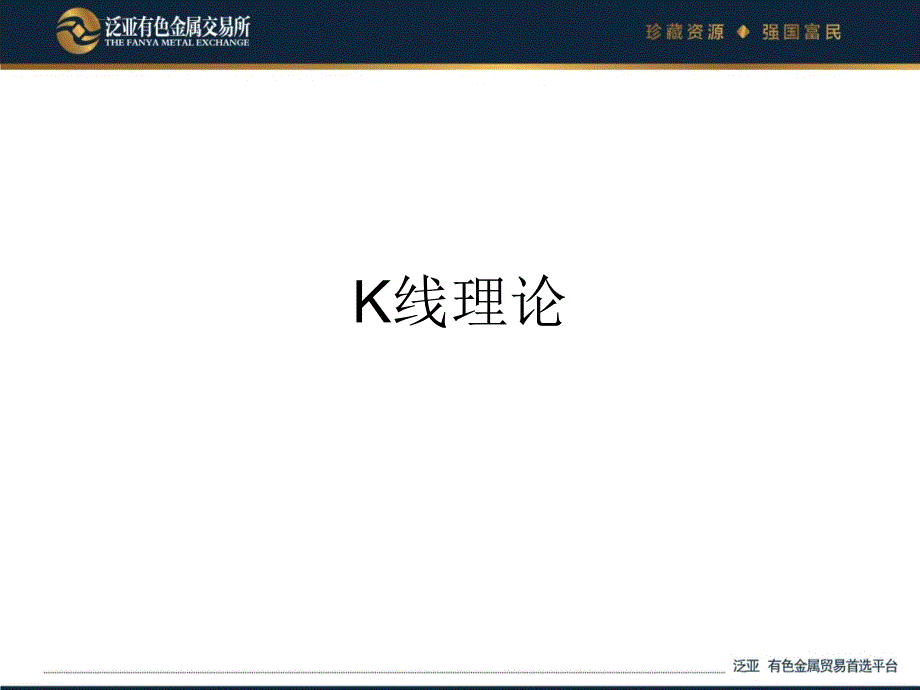 K线基础理论课件_第1页