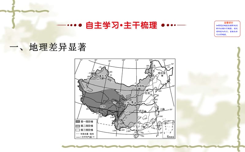 八级地理下册第五章中国的地理差异习题课件新新人教版20200301349_第3页