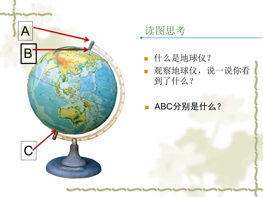 黑龙江省双城市杏山镇中学七级地理上册 第1章 第2节 地球仪课件（2） 粤教_第3页