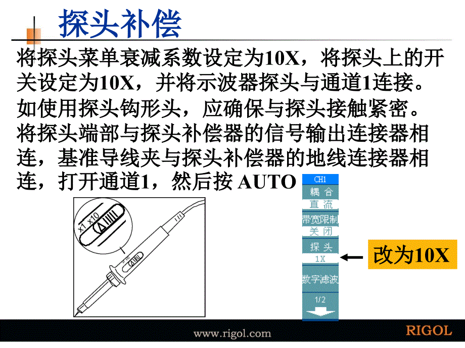 Rigol数字示波器操作演示课件_第4页