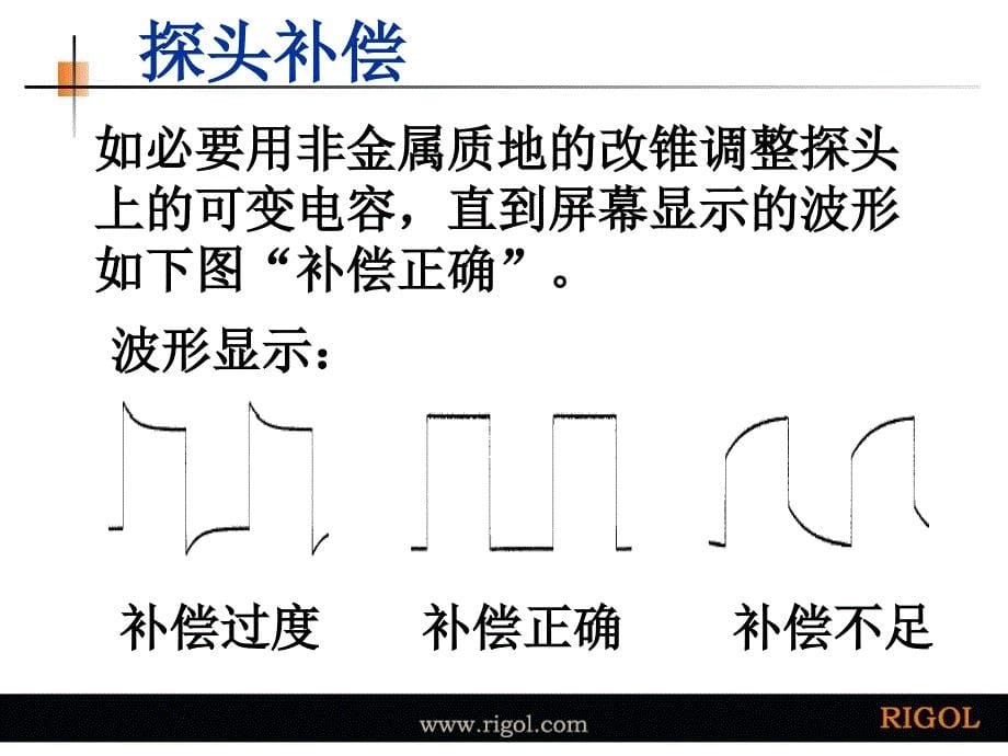 Rigol数字示波器操作演示课件_第5页