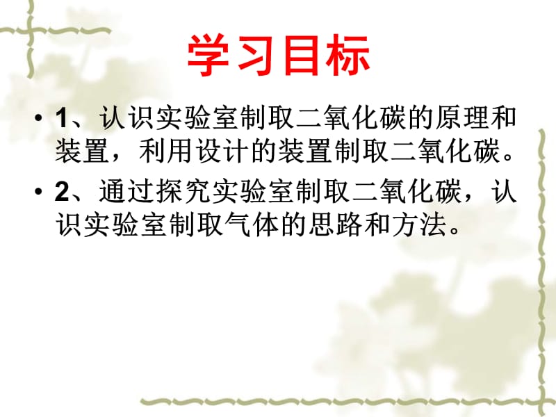 江苏省连云港市东海县晶都双语学校九级化学上册 第6单元 课题2 二氧化碳制取的研究课件1 （新）新人教版_第2页