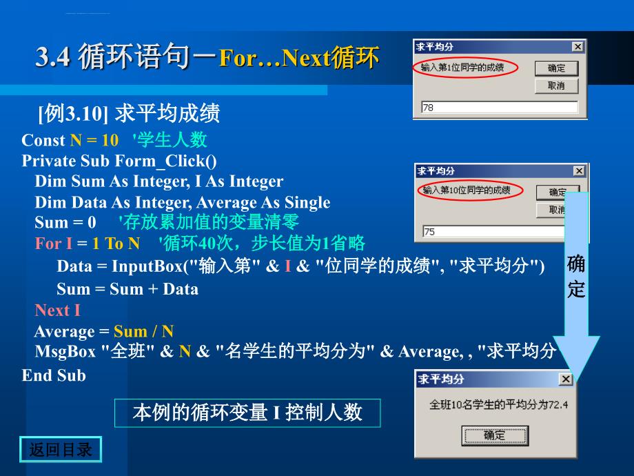 VB循环结构程序设计课件_第4页