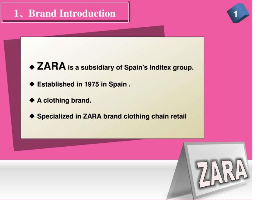 zara的品牌策略分析 课件_第3页