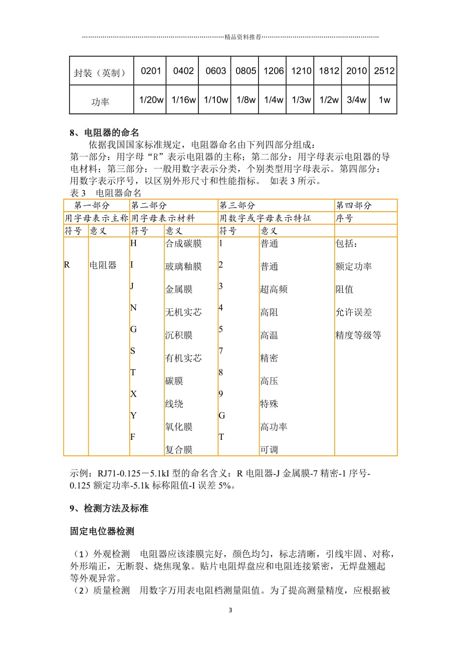 常用电子元器件基础简介精编版_第3页