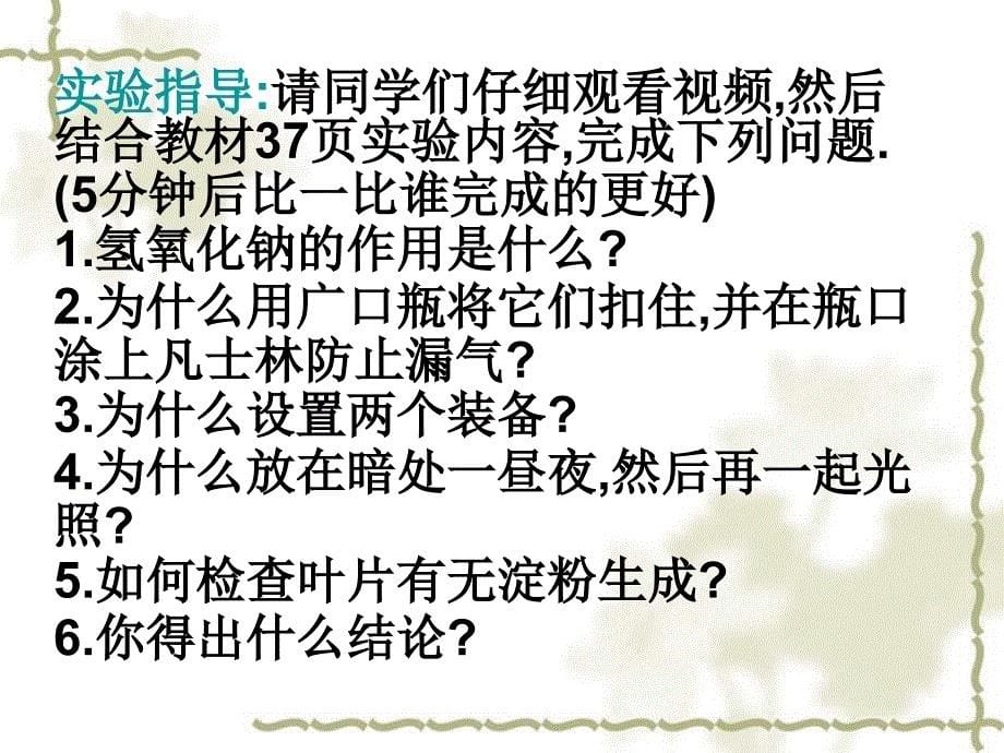 秋八级生物上册 第三单元 第三章 第二节 光合作用的原料课件 （新）冀教_第5页