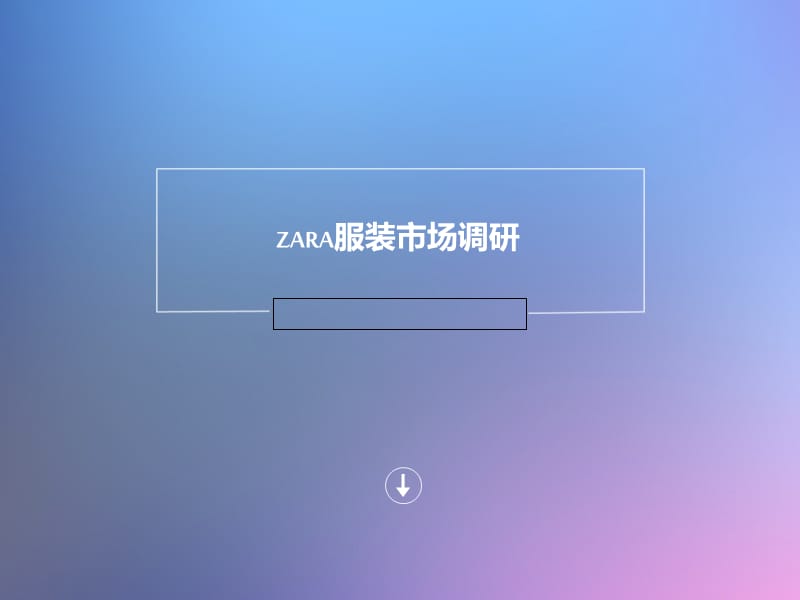 ZARA服装市场调研课件_第1页