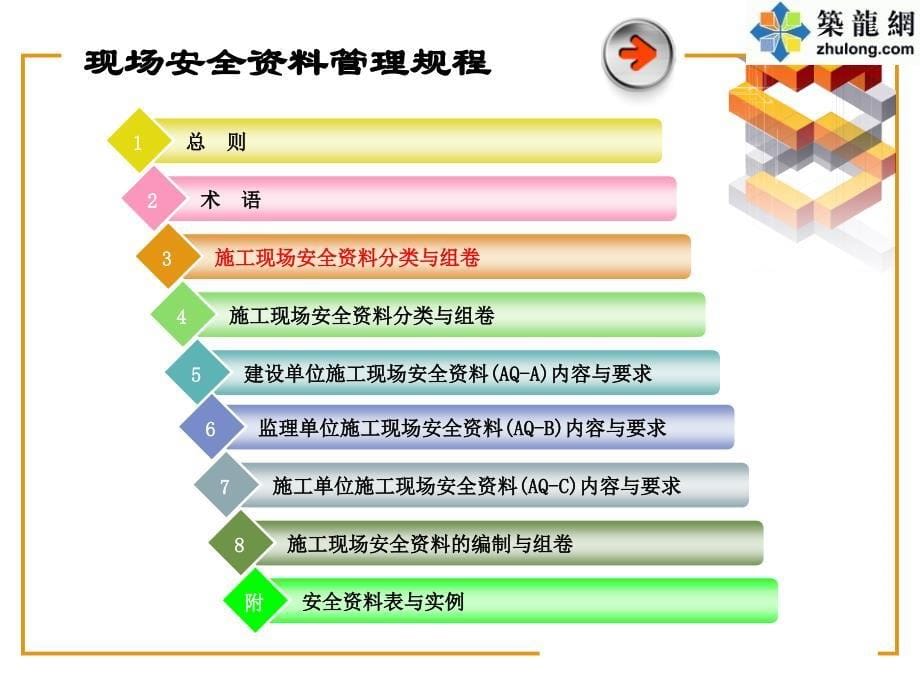 [北京]建筑工程施工现场安全资料管理规程培训讲义课件_第5页