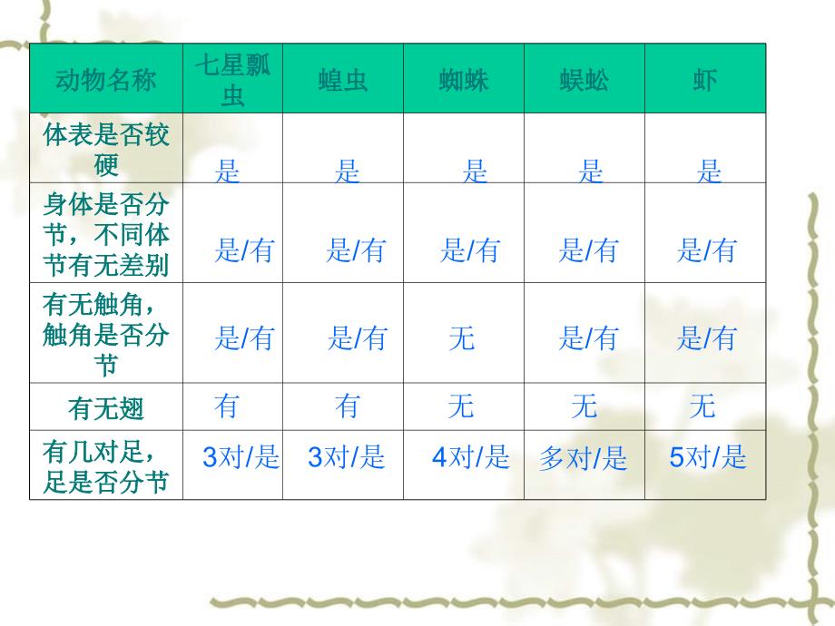 黑龙江省哈尔滨市第四十一中学八级生物上册 第五单元 1.3 节肢动物课件1 （新）新人教版_第4页