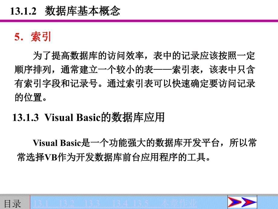 VB60教程课件 第13章 数据库编程基础_第5页