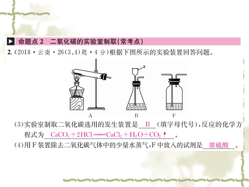 （云南专）2019中考化学总复习 教材考点梳理 第六单元 碳和碳的氧化物课件_第4页