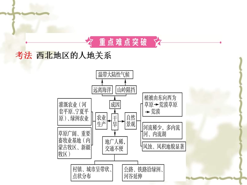 （人教通用）2019中考地理复习 八下 第八章 西北地区课件_第2页