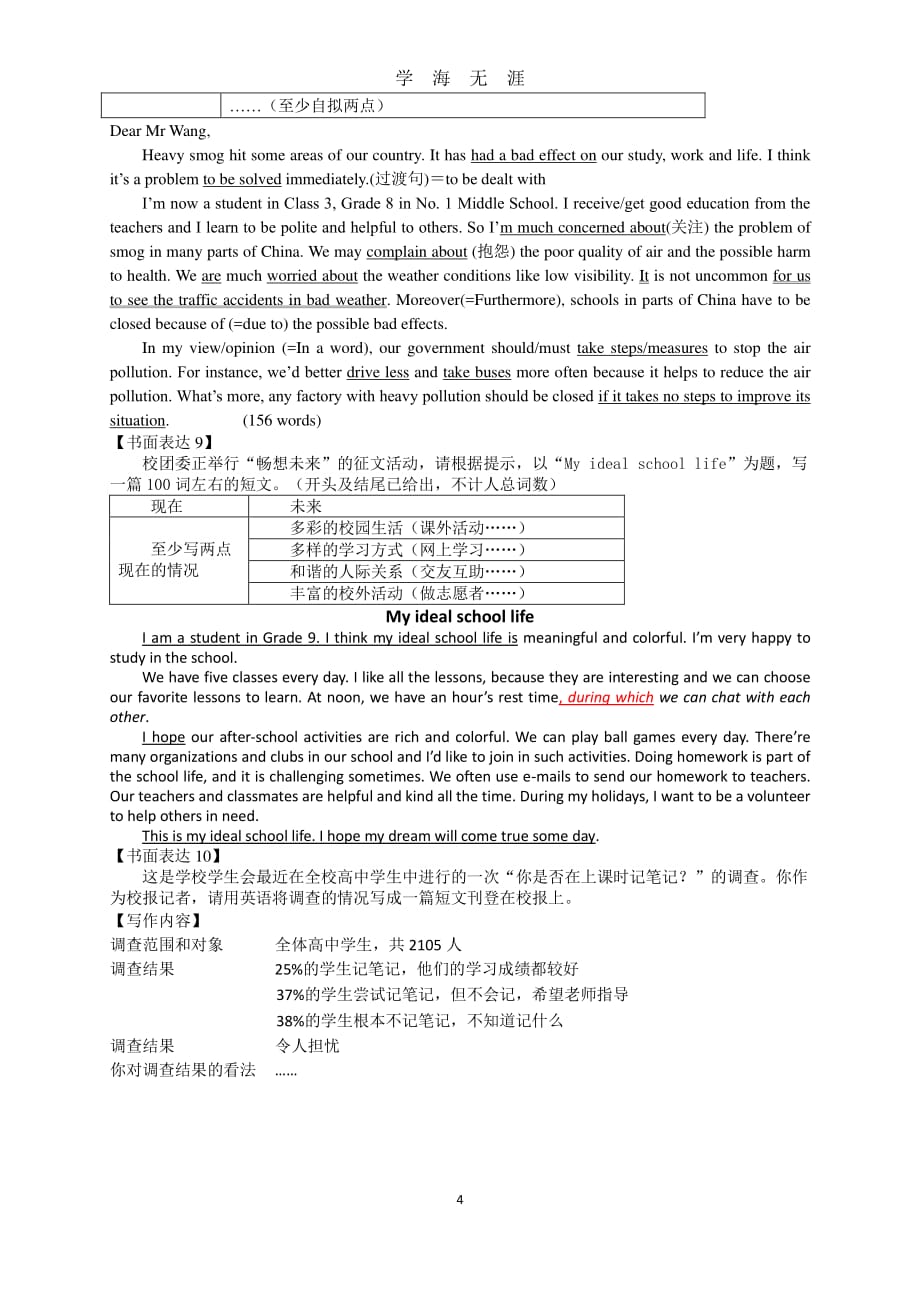 中考英语作文精选（2020年7月整理）.pdf_第4页