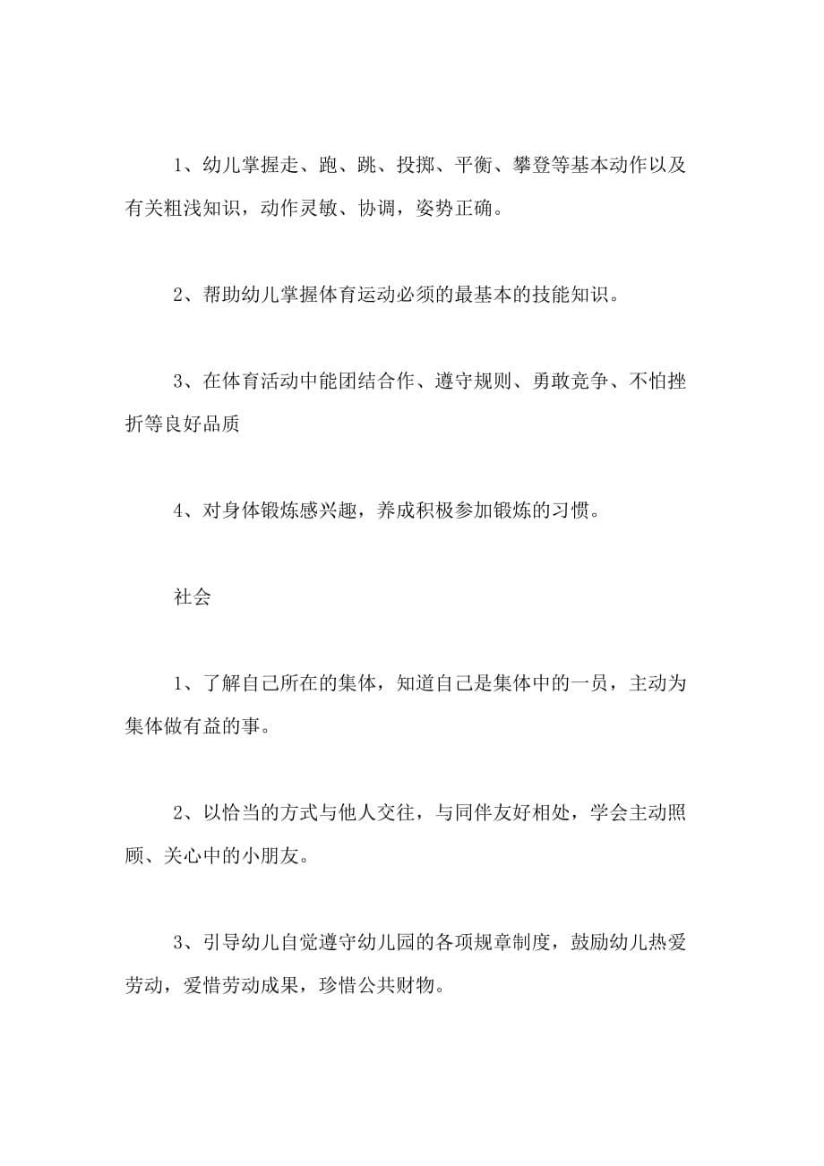 大班教师教学工作计划_第5页