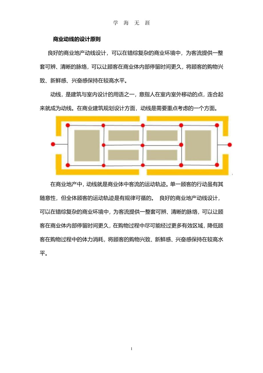 商业动线的设计原则（2020年7月整理）.pdf_第1页