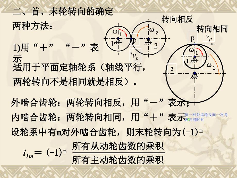 《机械设计基础》第5章轮系1解析课件_第4页