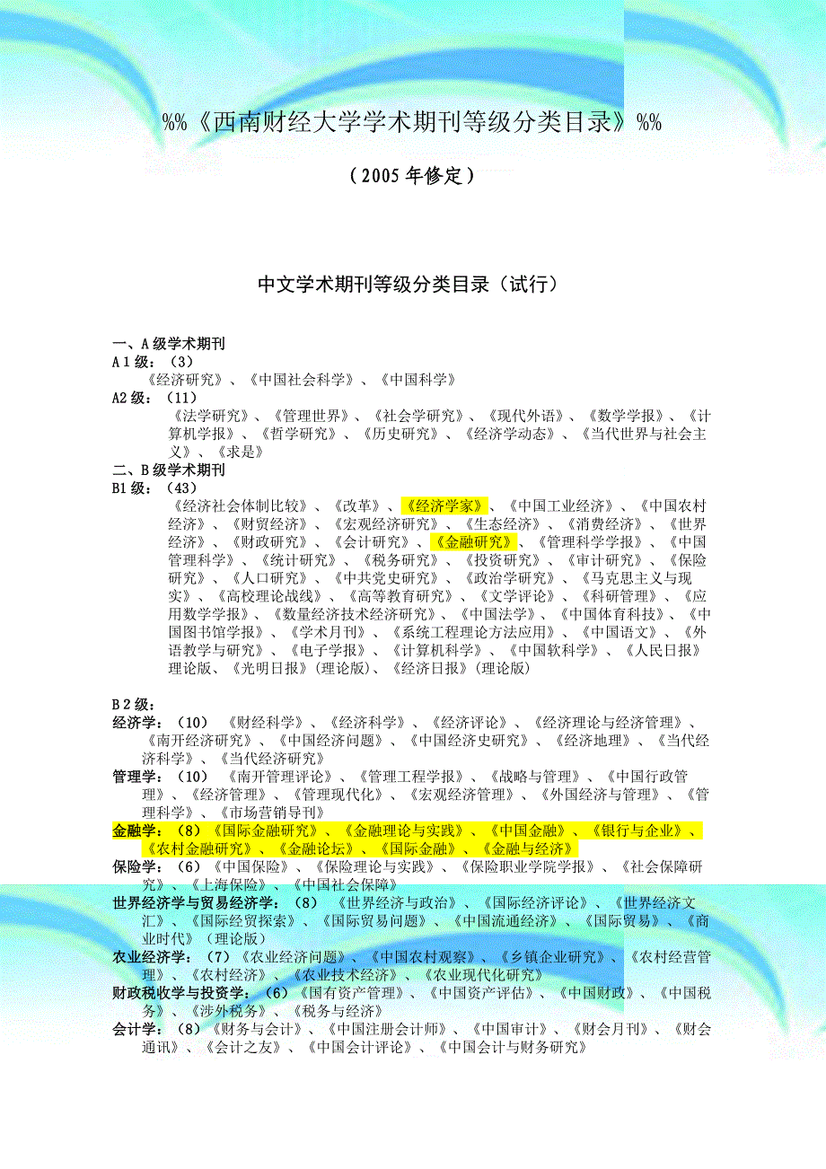 期刊等级分类2_第3页