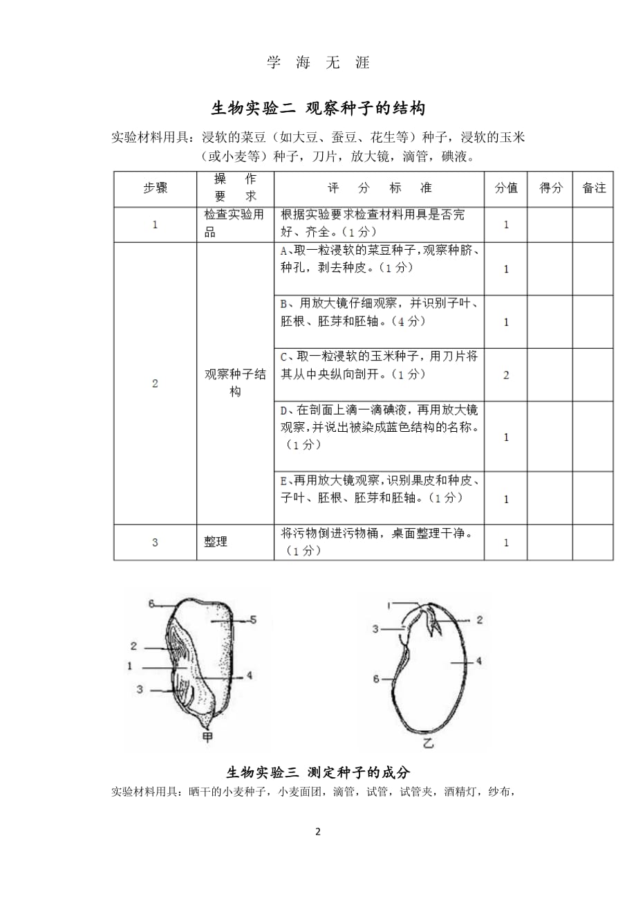 中考生物实验操作(附图)（2020年7月整理）.pdf_第2页