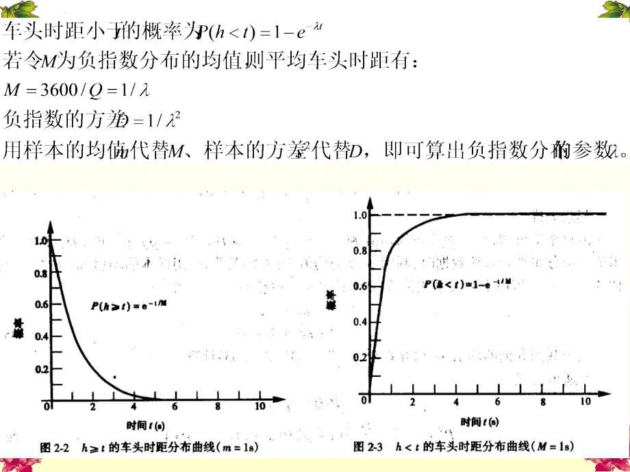 交通流参数的负指数分布课件_第5页