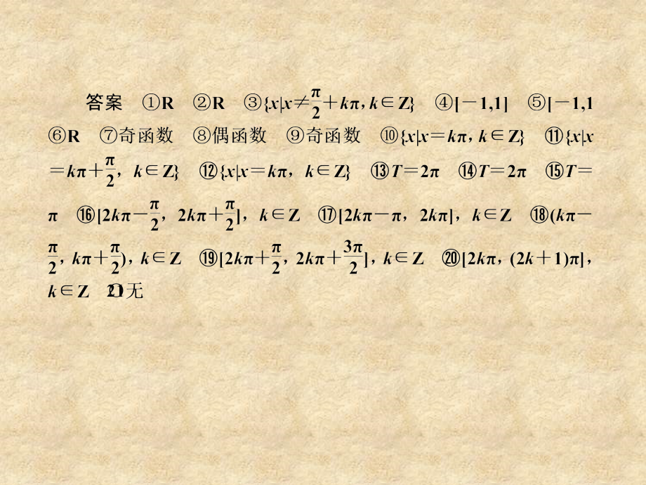 高三数学《师说》系列一轮复习 三角函数的性质课件 理 新人教版B_第3页