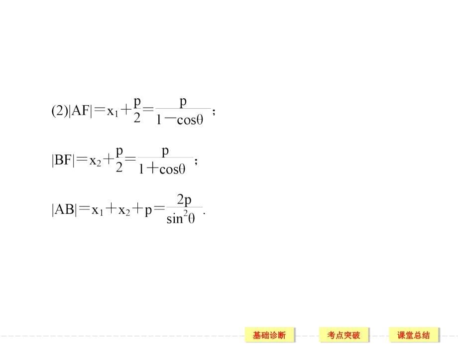 高三新课标数学理总复习课件第九章解析几何910_第5页