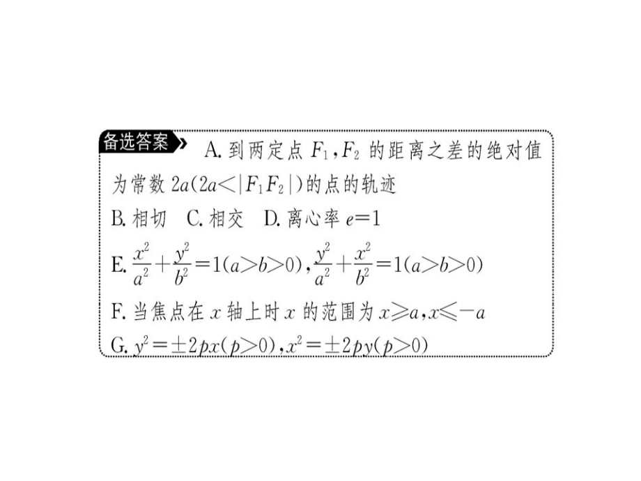 人教A高中数学选修11课件阶段复习课第二章阶段复习课_第3页