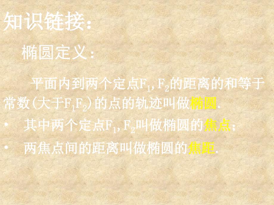 椭圆的标准方程江苏省青教师评优课件4 苏教_第3页