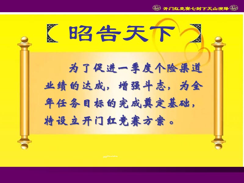 {企业团队建设}某某某开门红竞赛方案团队奖励版18页_第5页