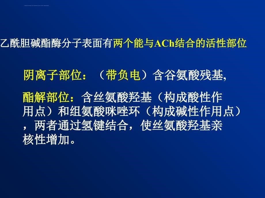 第七章抗胆碱酯酶药课件_第5页