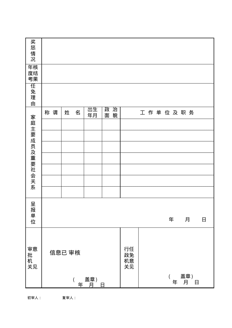 最新全国干部人事档案专项审核工作专用范本.pdf_第2页