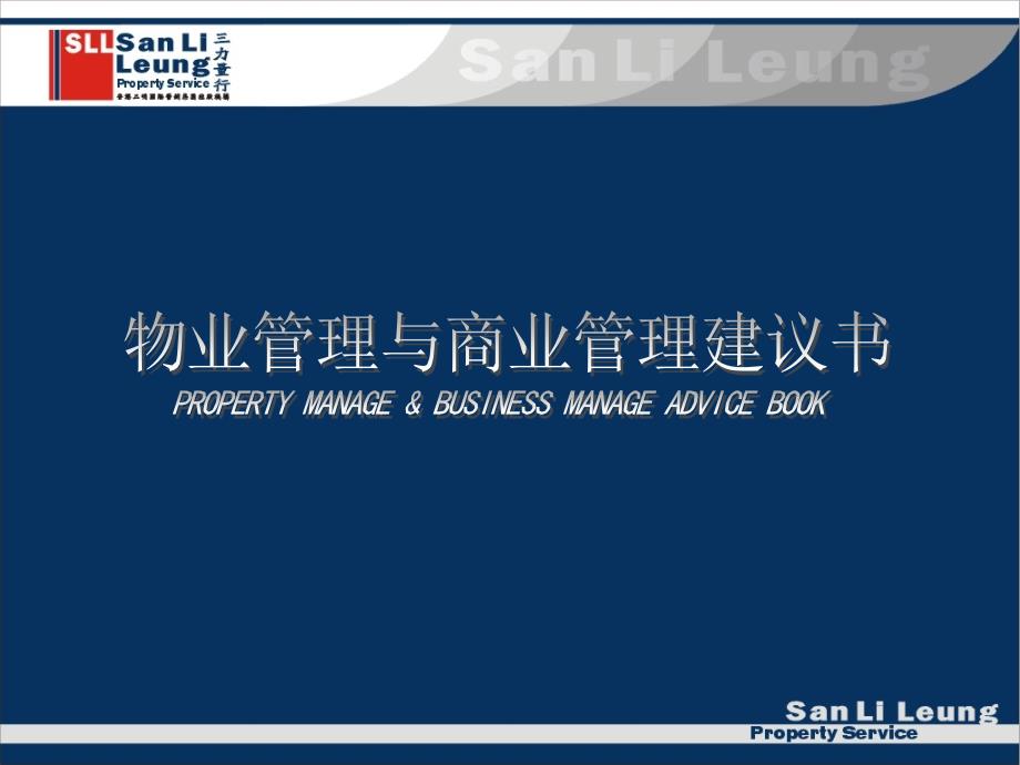 {物业公司管理}某广场物业管理及商业管理建议书_第2页