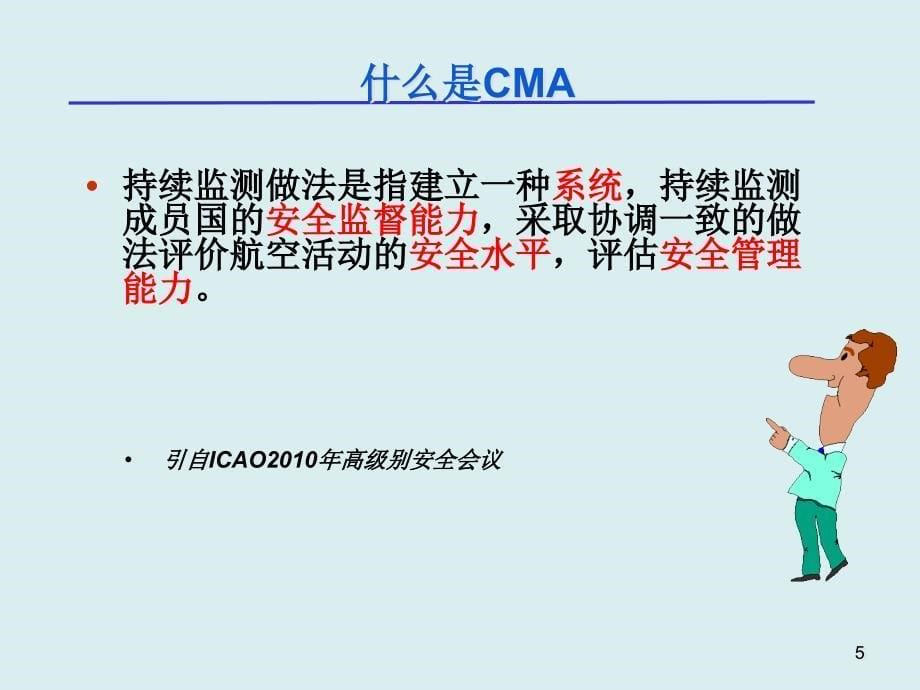 {企业组织设计}国际民航组织持续监测做法CMA_第5页