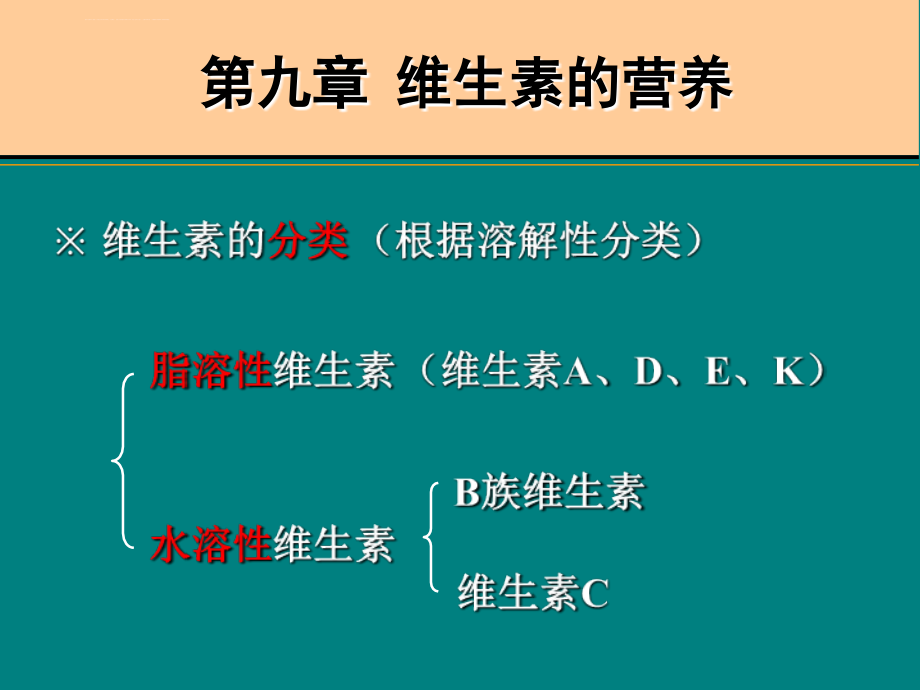 第九章维生素的营养课件_第2页