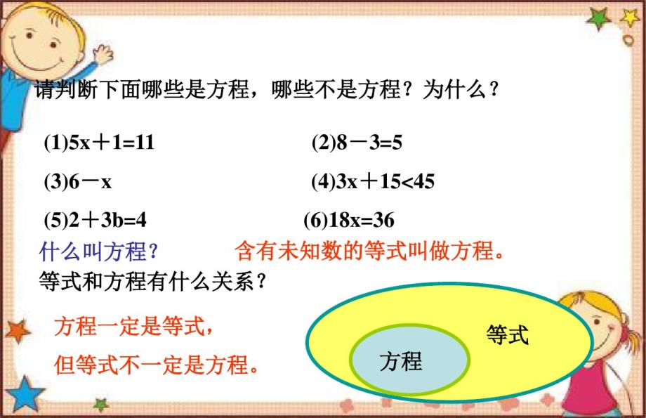 2020新版西师大版五年级下册数学《解方程》课件_第3页