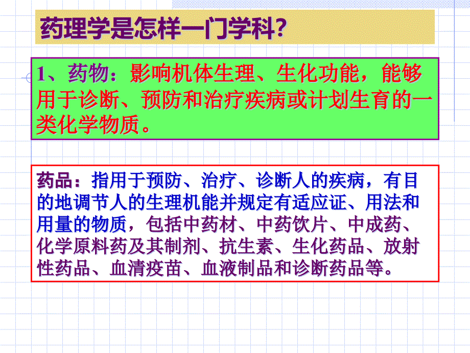 {医疗药品管理}第1章1节药理学总论护理专科)_第4页