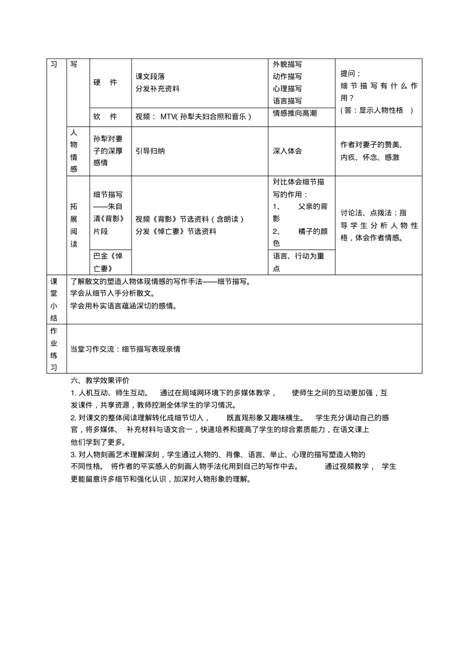 高中语文《亡人逸事》教案5苏教版必修2_第2页