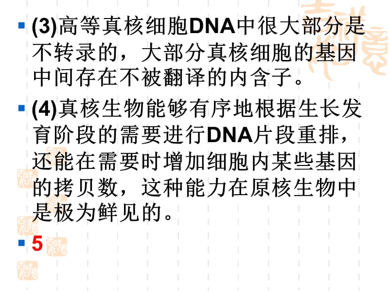 第七章真核基因的表达调控课件_第5页