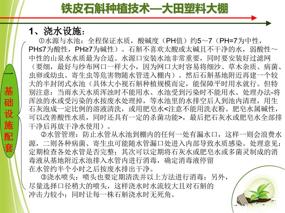 {塑料与橡胶管理}铁皮石斛种植技术大田塑料棚)_第2页