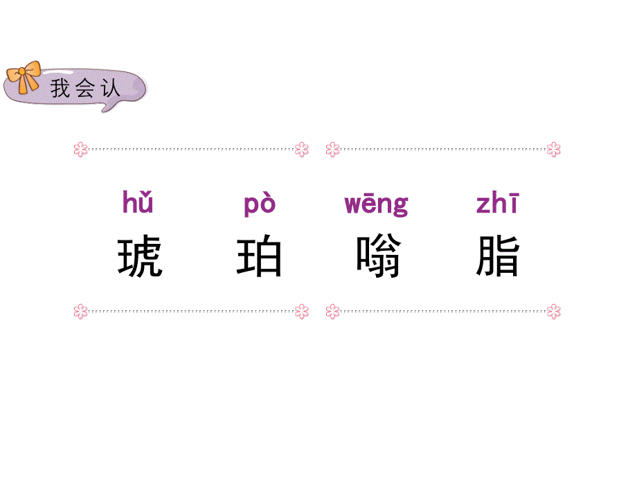 部编人教版小学语文四年级下册上课课件-5 琥珀_第4页