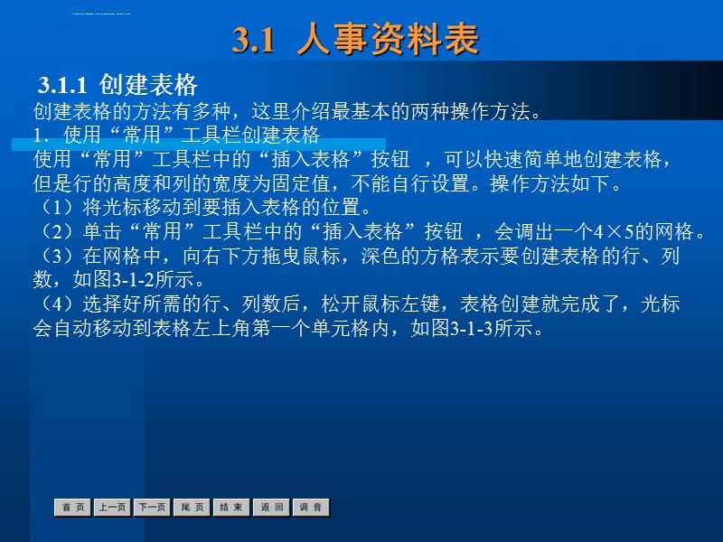 中文OFFICE2003实用教程 第3章课件_第3页