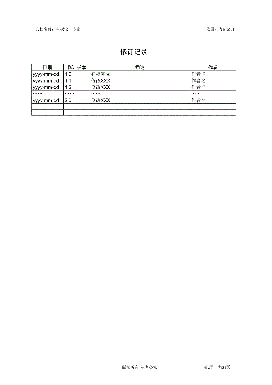 DD303 单板设计方案_V1.0.0_第2页