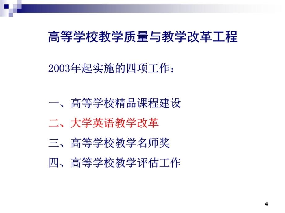 大学英语教学改革— 形势解读及评价体系教学材料_第4页