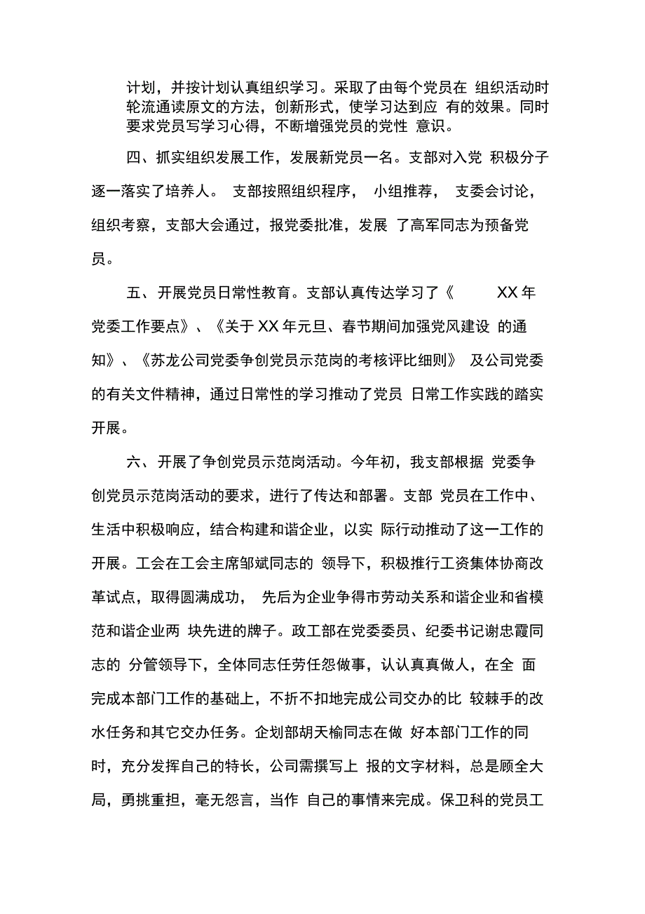 202X年支部年终总结_第2页